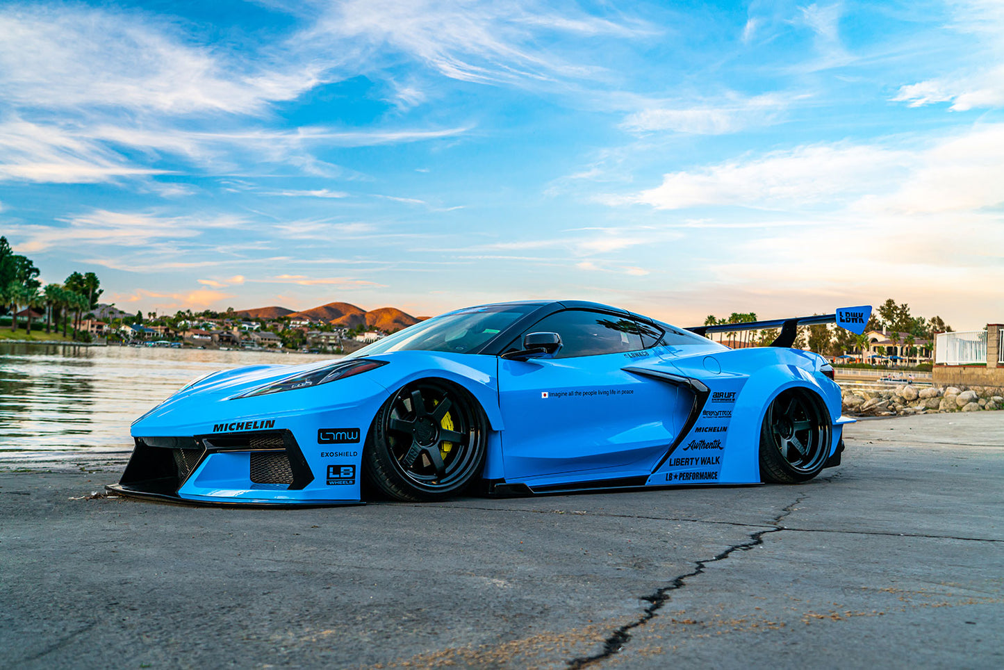 LB-Silhouette WORKS CHEVROLET CORVETTE C8 complete body kit