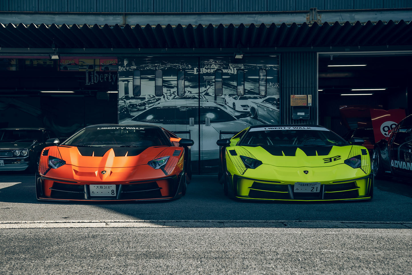 LB-Silhouette WORKS AVENTADOR GT EVO