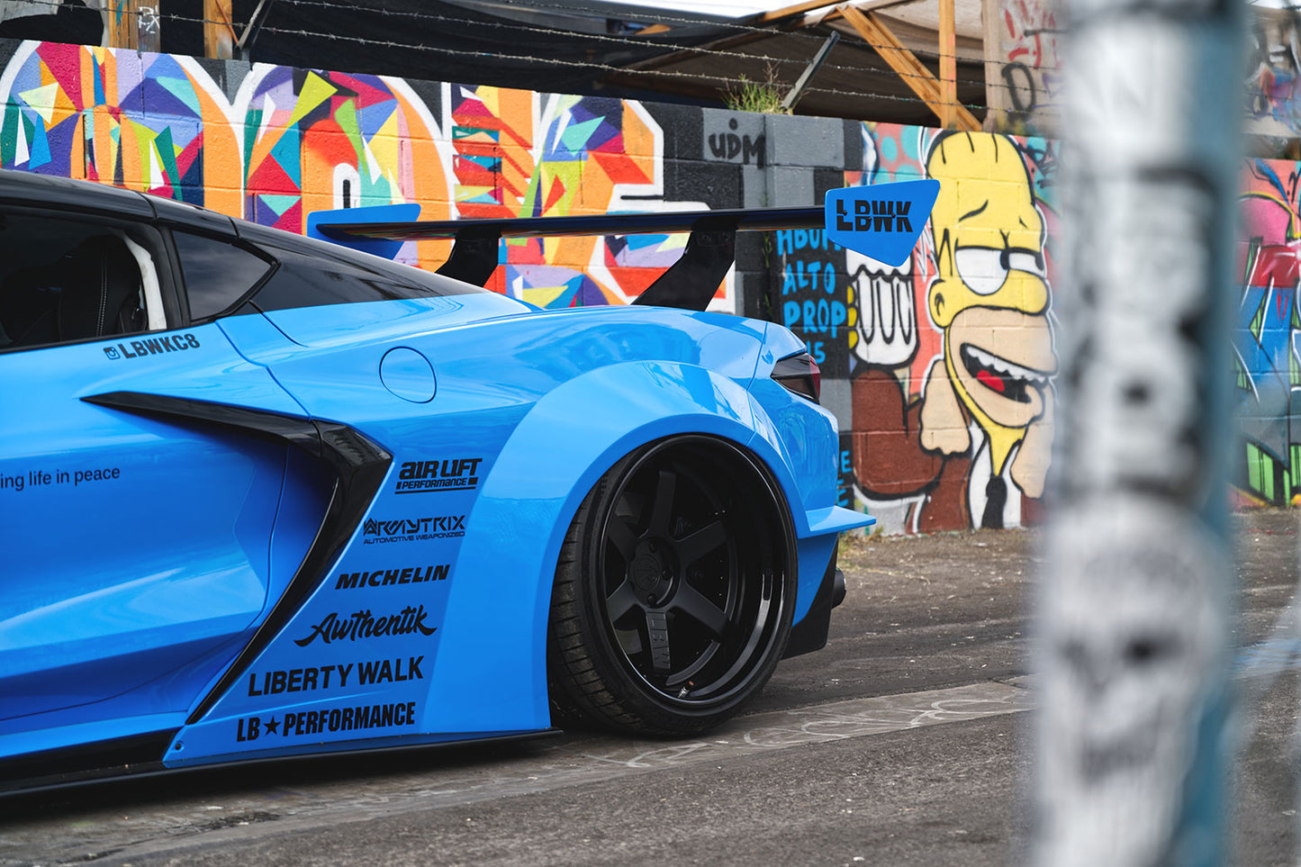 LB-Silhouette WORKS CHEVROLET CORVETTE C8 complete body kit