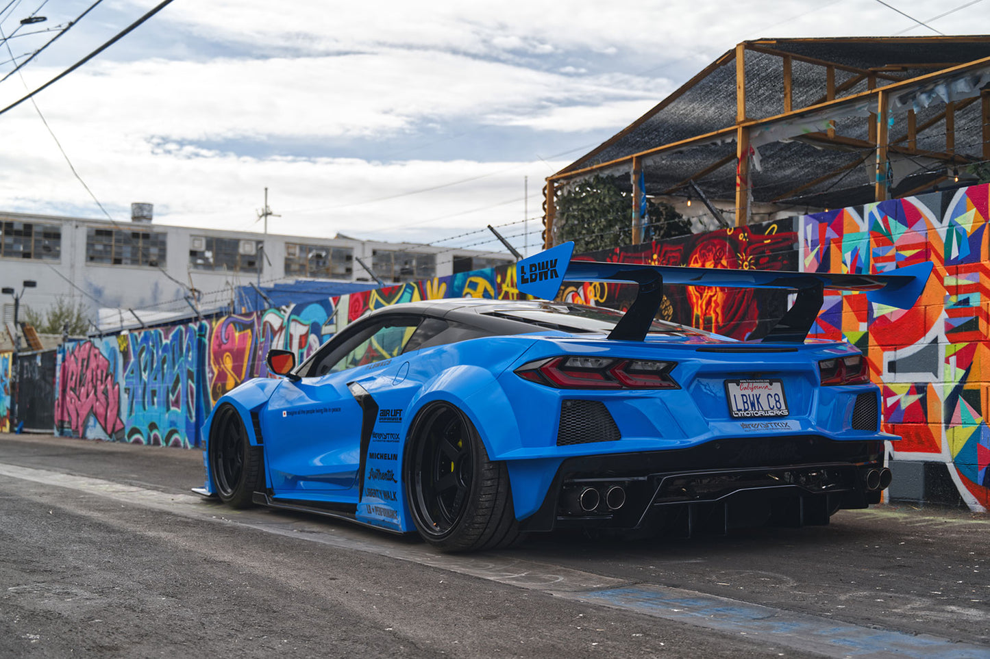LB-Silhouette WORKS CHEVROLET CORVETTE C8 complete body kit