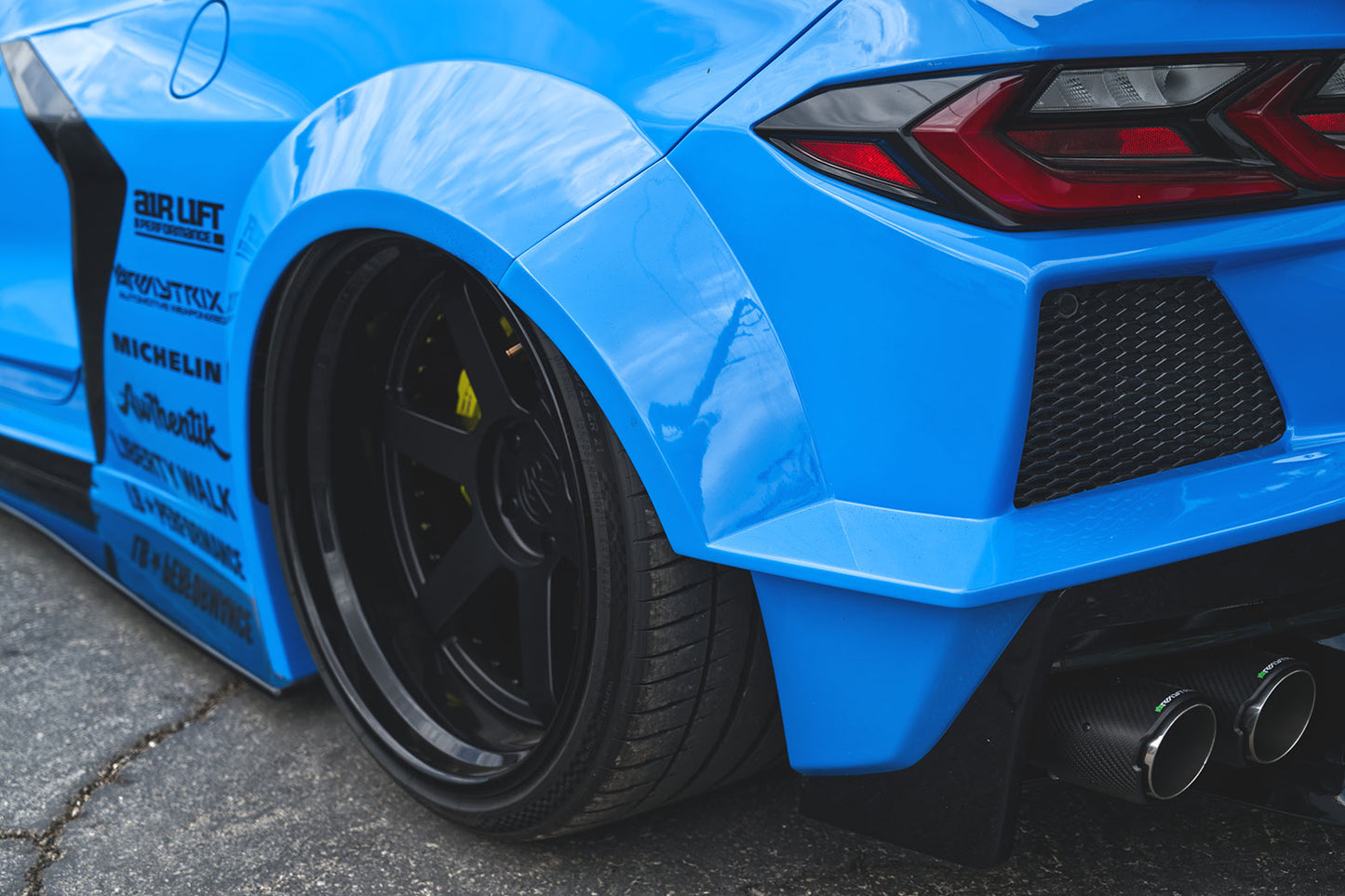 LB-Silhouette WORKS CHEVROLET CORVETTE C8 complete body kit