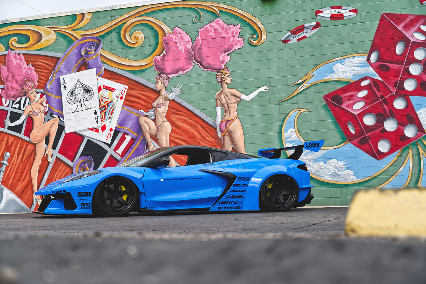 LB-Silhouette WORKS CHEVROLET CORVETTE C8 complete body kit