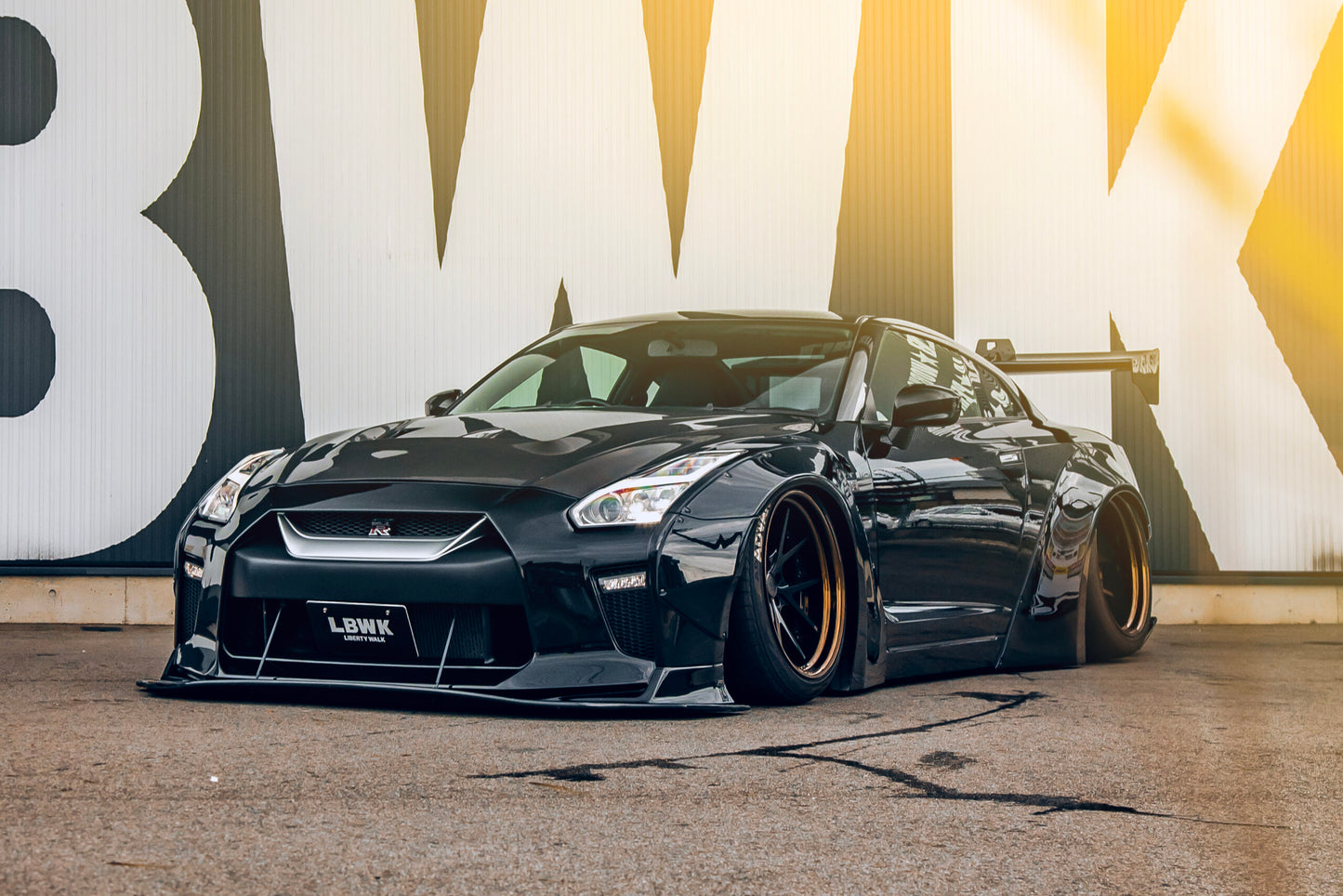 NISSAN GT-R R35 type1.5 Facelift kit for LB-WORKS type1