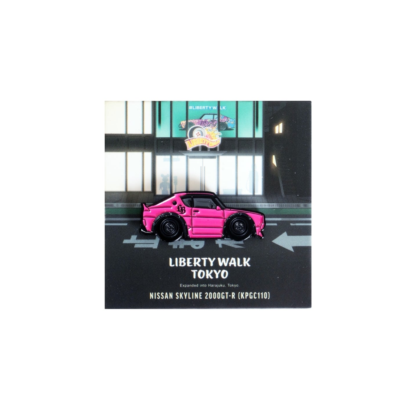 Leen Customs Pin Badge LB-WORKS Kenmerry