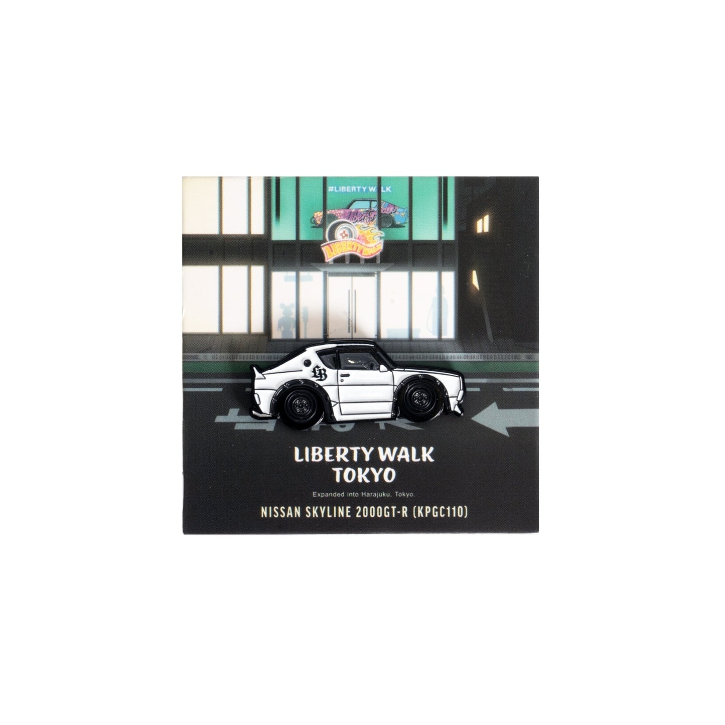 Leen Customs Pin Badge LB-WORKS Kenmerry