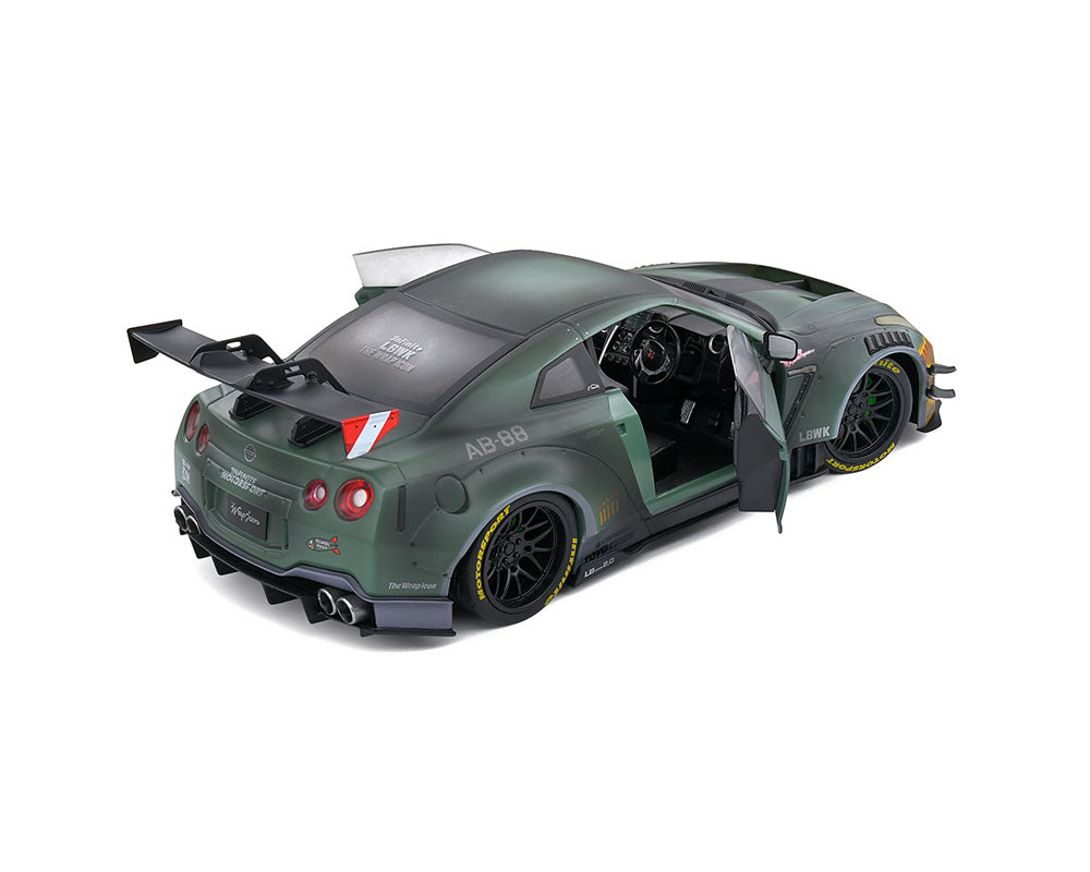 Solido 1:18 2022 Nissan GT-R (R35) LB Walk Body Kit 2 Army