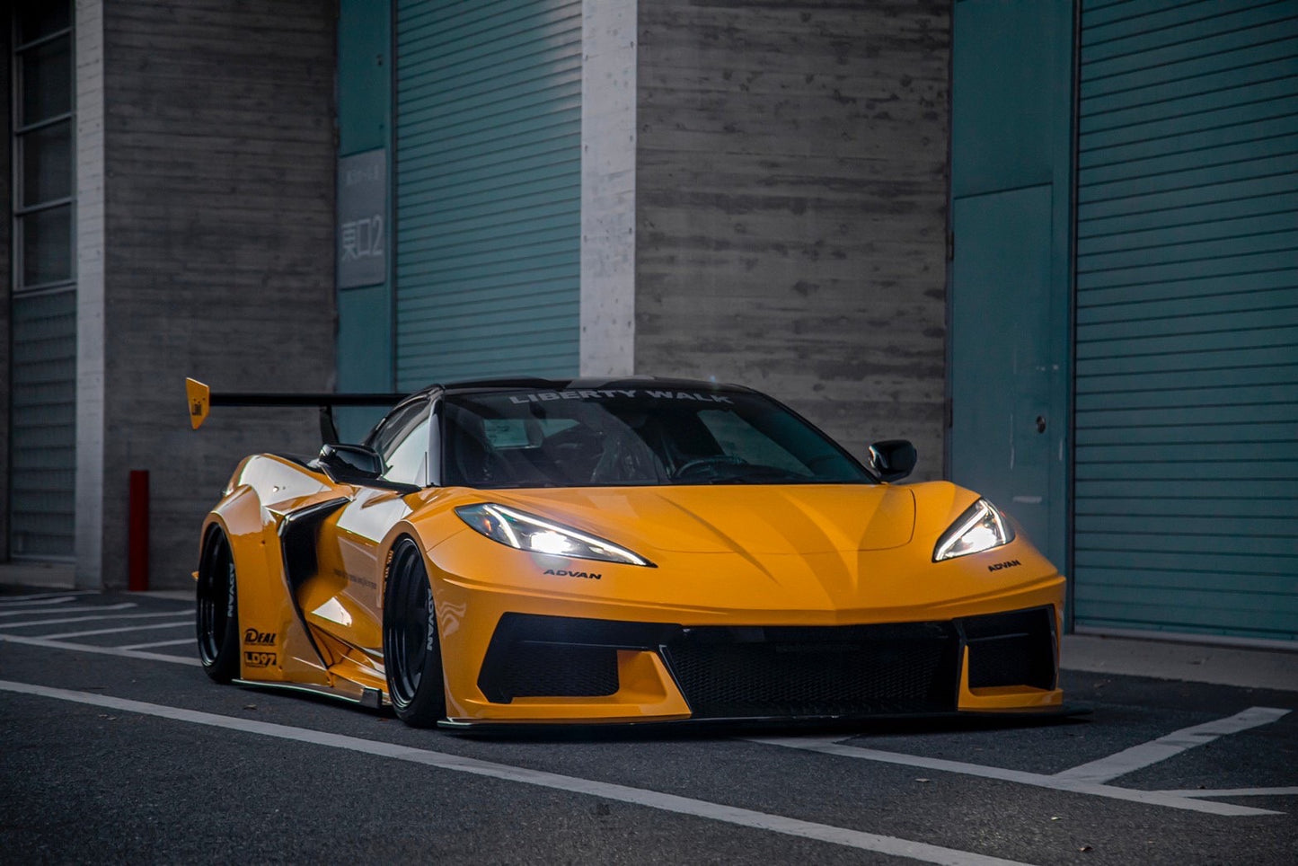 LB-Silhouette WORKS CHEVROLET CORVETTE C8 complete body kit