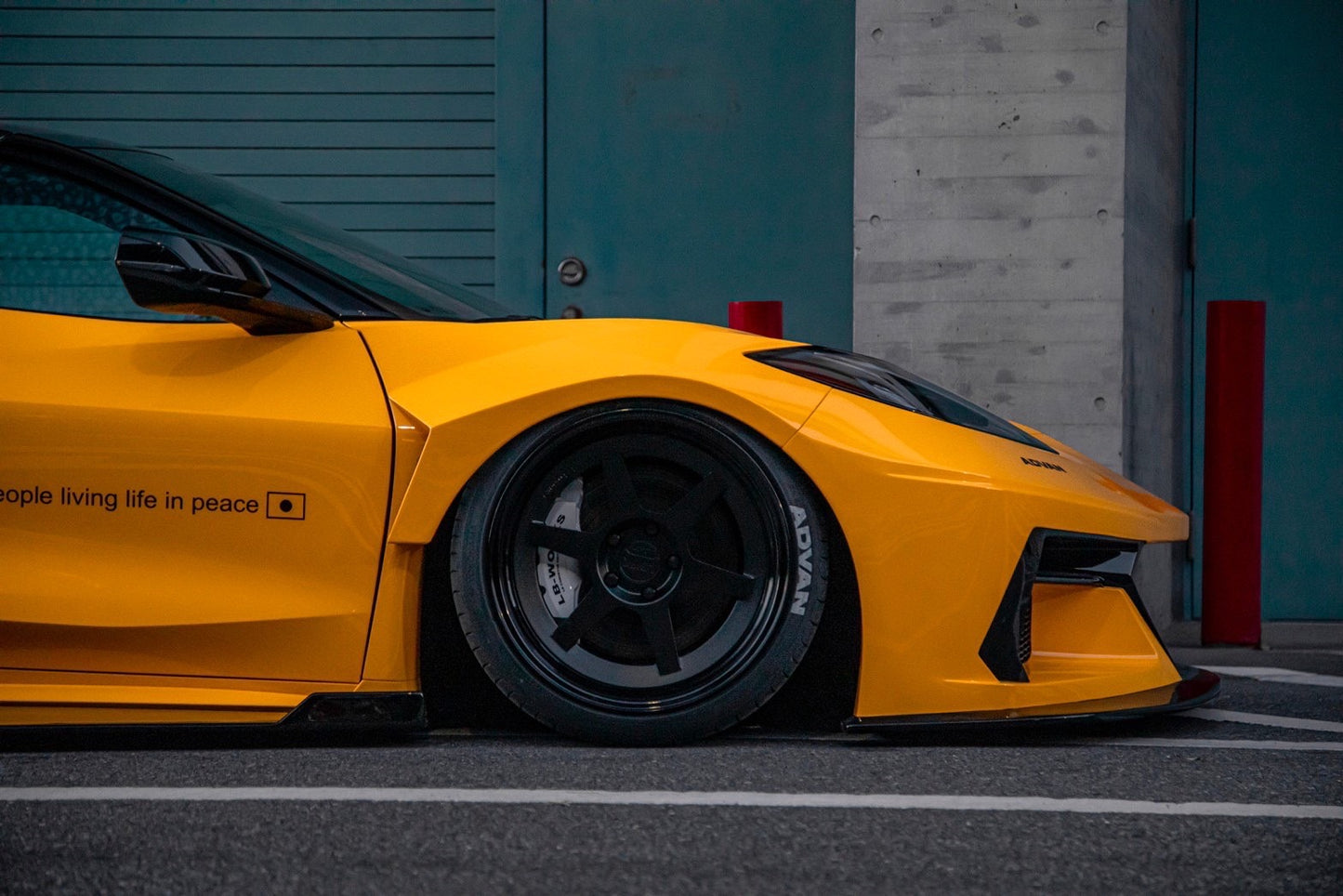 LB-Silhouette WORKS CHEVROLET CORVETTE C8 complete body kit