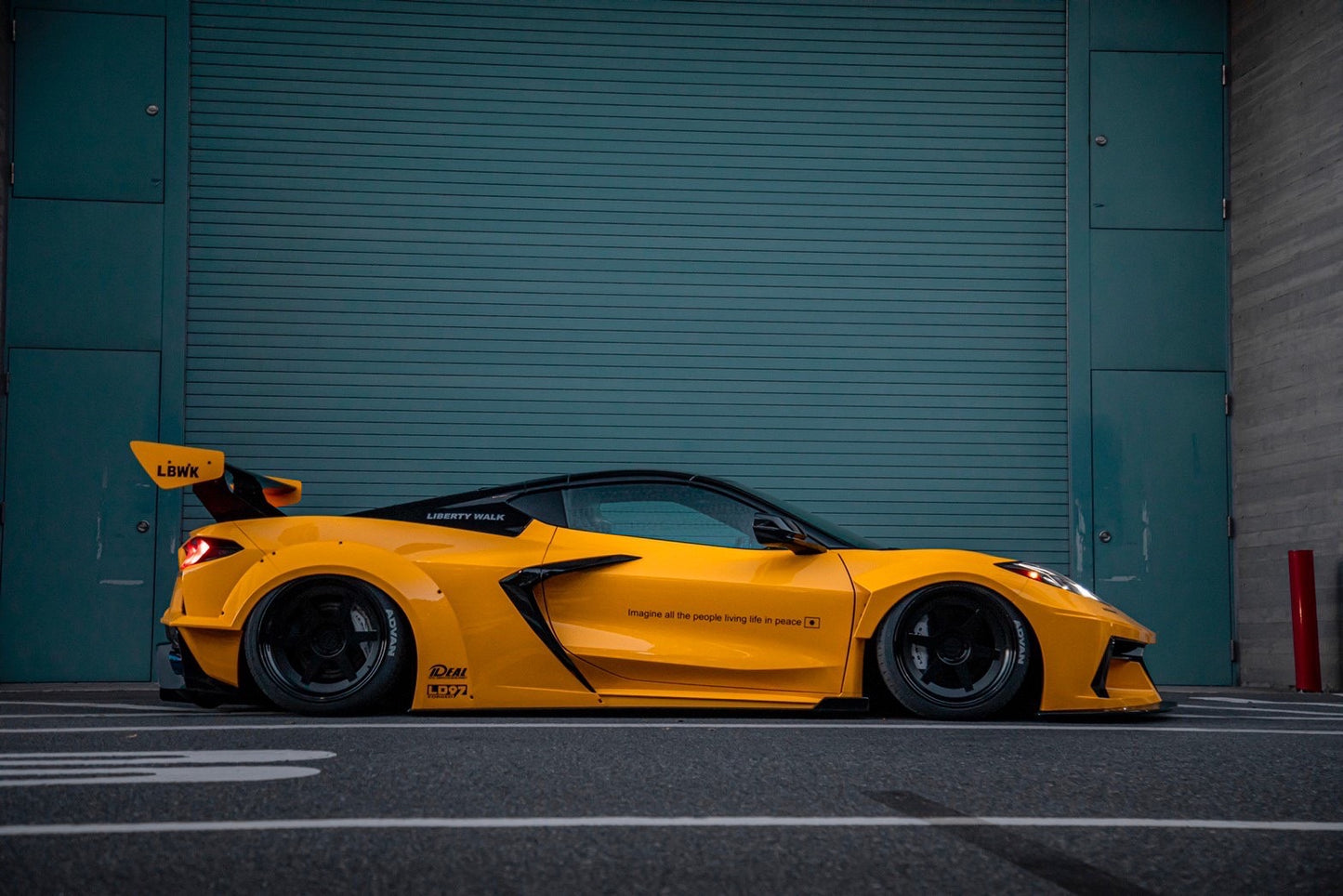 LB-Silhouette WORKS CHEVROLET CORVETTE C8 complete body kit