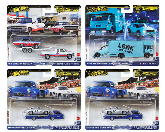 (Preorder) Hot Wheels 1:64 Team Transport 2024 C Case Assortment