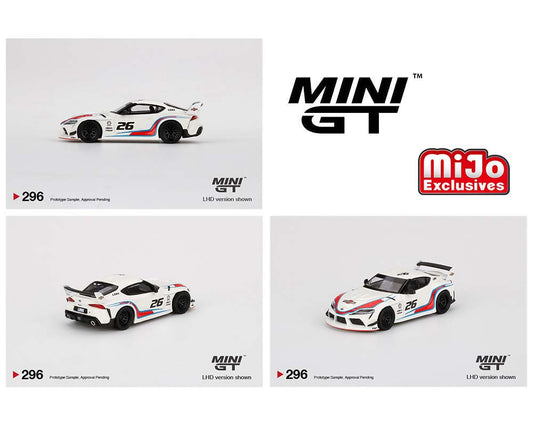 Mini GT 1:64 MiJo Exclusives LB WORKS Toyota GR Supra Martini Racing