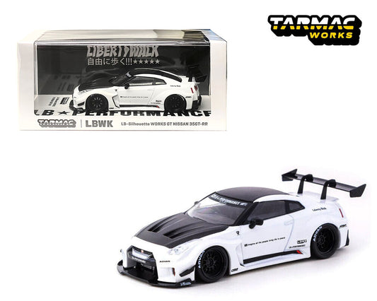 Tarmac Works 1:43 LB-Silhouette WORKS GT NISSAN 35GT-RR (White) – Hobby43